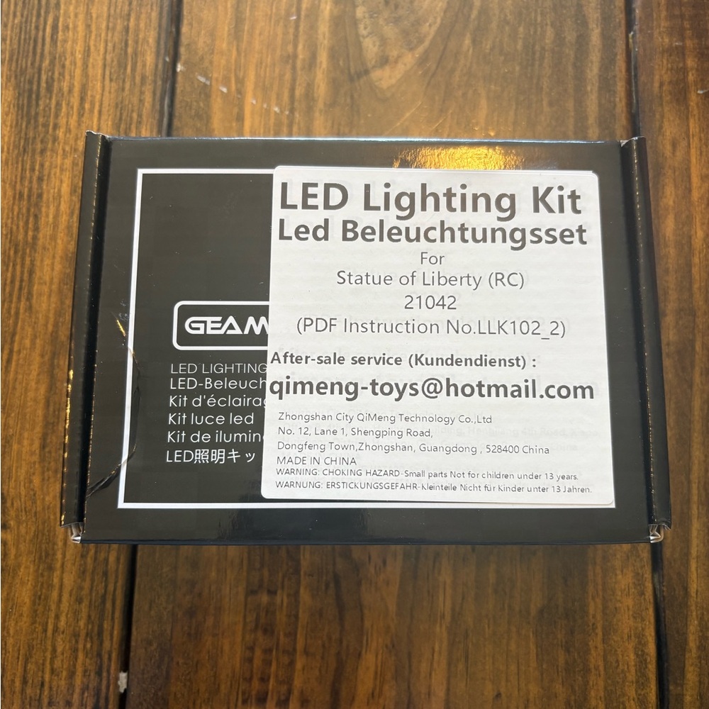 LED Lighting Kit - Statue Of Liberty